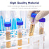 Membrane Solutions Conical Centrifuge Tubes, 15mL, 50 Pack Sterile Plastic Test Tubes with Screw Caps