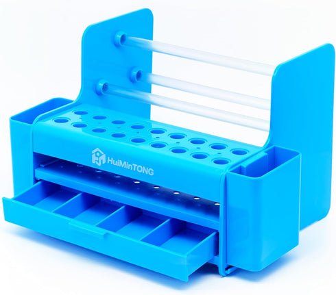 Multifunctional Repair Tool Organizer - ABS Storage Rack with DrawerScrewdriver Slots &