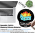Upgrade Mouse Pad with Wrist Rest, Dumpster on Fire Ergonomic Gaming Gel Mouse Pad with Wrist Support, Cute Non-Slip PU