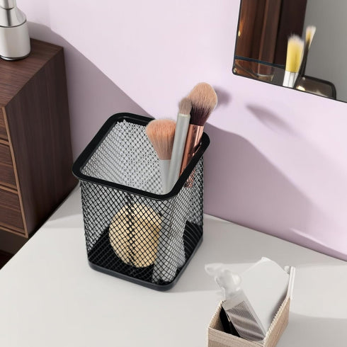 Pen Holder for Desk, Wire Mesh Pencil Cup Holder Organizer for Office Supplies