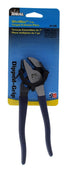 IDEAL Electrical 35-426 7 in. Tongue & Groove Plier, Steel Groove Joint with Dipped Handle