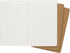 Moleskine Cahier Journal, Soft Cover, Large (5" x 8.25") Ruled/Lined, Kraft Brown, 80 Pages