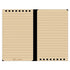 Rite In The Rain Weatherproof Top Spiral Notebook, 3" x 5", Tan Cover, Universal Pattern