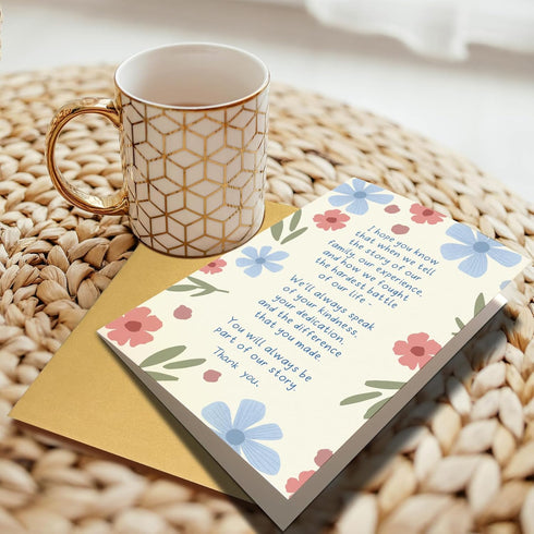 Chenive Thank You Card for Doctor Nurse, Appreciation Card for Hospital Medical Staff, Appreciation Gifts for Men