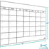 Dry Erase Whiteboard Wall Calendar Decal Sticker, 48 x 36 Inch Large Self-Adhesive, Removable Contact Paper