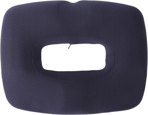 RUYANZER Hollow Seat Cushion Comfortable Memory Foam Breathable Orthopedic Chair Pad with Grooved