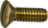 014973130169 Slotted Oval Machine Screws, 1/4-20 x 3/4, Piece-10 by Hard-to-Find Fastener