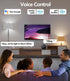 Smart Light Bulbs, 9W A19 E26 800LM WiFi Bluetooth LED Bulbs Compatible with Alexa, Google Assistant & Home, 16 Million Colors Music Sync Color Changing Dimmable RGBWW Lights Bulb (2) by luckystyle