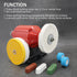 SCOTTCHEN 6inch Buffing Polishing Wheels, 1/2" Arbor Hole, Soft/Fine/Medium for Bench Grinder, 3PCS Kit