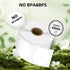2 Inch 4x6 Tag(1 750 White Circle Thermal Sticker Labels, Self-Adhesive Round Direct Thermal Labels for Label Printer