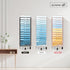 SUPEASY 13-Tier Wall File Organizer, Mesh Hanging File Holder, Wall Mounted for Papers, Folders, Black