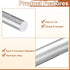 uxcell 2Pcs 1/2" Dia Round Aluminum Rod, 12" Long 6061 Solid Lathe Bar Stock for Industry, Construction, DIY Crafts