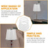 Bulb Table Lamp Shade Cover Chandelier Lamp Shades Fabric Cloth Clip on Light Shades Lamp Cover Square Drum Shade