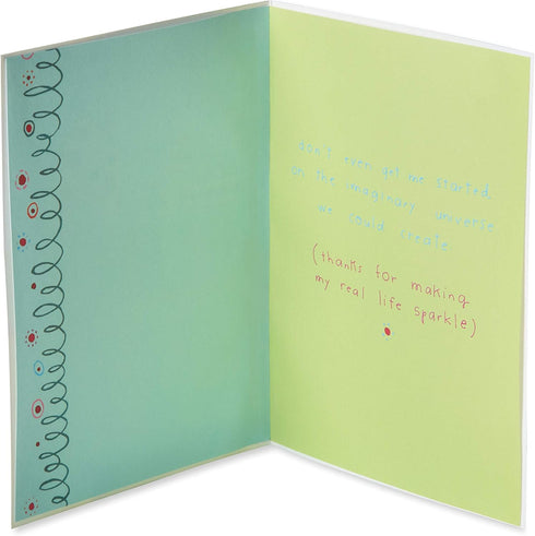 Papyrus Friendship Card with Real Life Sparkle