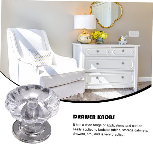 6pcs OSALADI Mini Knobs for Cabinet Easy to Install Replacement Handles Decorative Hardware for Bedside and Furniture