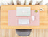 SUJAYU (31.5" 15.7", Dual Sided PU Leather Desk Pad, Mouse Pad, Office Desk Mat, Non-Slip Laptop Desk Pad, Waterproof