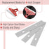 4 Inch, 30 4 Inch Bates- Replacement Scraper Blades, Pcs, Scraper Blades, Floor Scrapper Blade, Replacement Razor