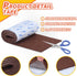 Felt Furniture Pads, Non Slip Self Adhesive Cuttable Felt Tape Brown Heavy Duty Roll for Protecting Floors