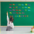 Tenare 134 Pieces 5 Inch Bulletin Board Letters Alphabet Numbers Combo Set for Classroom Decor (Rainbow Style)