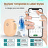 OBZ Bluetooth Label Maker, Portable Inkless Wireless Label Maker Machine with Tape, Multiple Templates for Home Storage