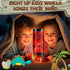 Volcano Lamp Science Kit, STEM Volcano Eruption Educational Kids Night Light USB/Battery Power, Christmas Gifts