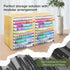 VTOINKK organizer100 wooden bamboo marker storage - marker holder for desk, alcohol marker storage and markers