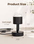 Joyzy Plug-in Dynamic Ocean Wave Table Lamp Water Ripple Night Light Projector for Room Party Christmas Decoration