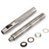 100 Sets Eyelet Punch Die Tool Kits with 150# 4mm Eyelets and Punch Tool for Leather Craft and DIY Projects