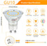 GU10 LED Light Bulb, 50 Watt Halogen Equivalent, Warm White 2700K 450LM Non-Dimmable 4W LED Replacement Recessed Track Lighting, 5-Pack by Maylaywood