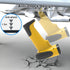 alacrity 2.4GHz 1D 2D Wireless & Bluetooth Handheld Barcode Scanner, Triple Mode USB Laser Scanning Gun for Android iOS