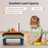 Tapischion 6-Pack 33lbs Kids Lap Desks with Side Storage, Portable Stackable Activity Trays for Reading Writing