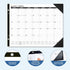 SUNEE 2024-2025 Desk Calendar - Large 22x17 Blotter Pad for Desktop, 18 Months Calendar, Black