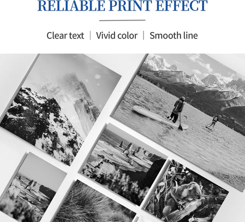 INKCLOUD Compatible Black Ink Cartridges for HP 63XL, Replacement for HP 3830, 5255, 5258, 4520, 4512
