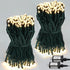 2-Pack 66FT 200 LED Christmas Lights, 13 Modes Extendable Christmas Tree Lights