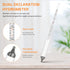 Maple Syrup Hydrometer Test Cup Kit, High Accuracy Hydrometer Maple Syrup Density Kit, Baume and Brix Scale Easy to Read, Stainless Steel Test Cup with Cleaning Brush