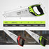 14 in. Pro Hand Saw, 11 TPI Fine-Cut Soft-Grip Handsaw for Gardening and Cutting Wood