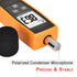 V-Resourcing Hand-Held Sound Level Meter, 30~130 dB Decibel Noise Tester with Backlight Digital LCD Display