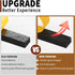 Yotache Weather Stripping Door Seal Strip 1/2" x 1/4", 2 Rolls x 13Ft, 26Ft Total Adhesive Foam Tape