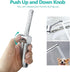 7 BARROCK Hand Held Bidet Sprayer for Toilet Shattaf Sprayer Replacement, Holes Handheld Jet Spraying Ergonomic Handle