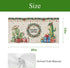 Smile Sunflower 3PCS 10 Merry Christmas Cactus Gift Linen Fluorescent Light Covers - Lampshade Ceiling Lights