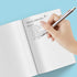 POKETO Lined Notebook Journal - 140 Page College Ruled Notebook, 100 GSM Thick Paper, Softcover, 8.25” x 5.75”