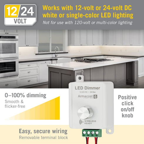 Dimmer Rotary Knob LED