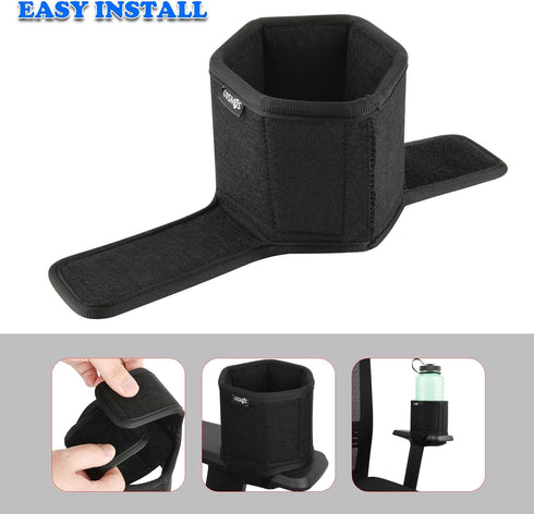 Cosmos Arm Chair Cup Holder Armrest Water Bottle Holder Drink Beverage Can Stand for Armrest Chair, Recliner, Gaming
