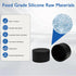 10 1-1/2" (39 mm) Pcs Round Chair Leg Tips Caps, Silicone Rubber Furniture Leg Floor Protectors, Reduce Noise Folding