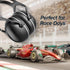 SNR 35dB Noise Cancelling Ear Muffs, Ear Protection for Mowing, Hearing Protection for Autism, Shooting