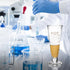 Professional Lab Graduated Measuring Cup with Spout, 100ml Wide Mouth Glass Conical Beaker