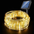 Solar Lights Rope Lights, 40FT Solar Powered String Lights with 120 LEDs, 8 Modes Outdoor Decoration for Garden, Patio,