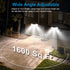 2 Pack 3 270 IP65 AmeriTop Solar Lights Outdoor, LED High Brightness Cordless Solar Motion Sensor Lights; Adjustable