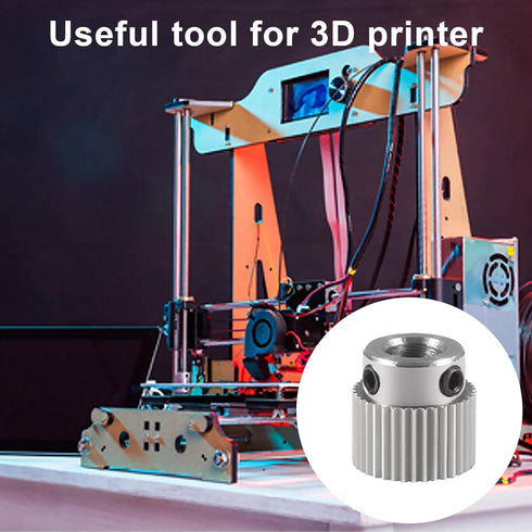 DIANN 10pcs 36 Teeth Extruder Drive Gear Wheel - Stainless Steel Compatible with 3D Printer Ender Series