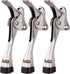 GroTheory 3 Pack Door Stoppers - 4 inch Kickdown Heavy Duty Door Stops for Bottom of Door